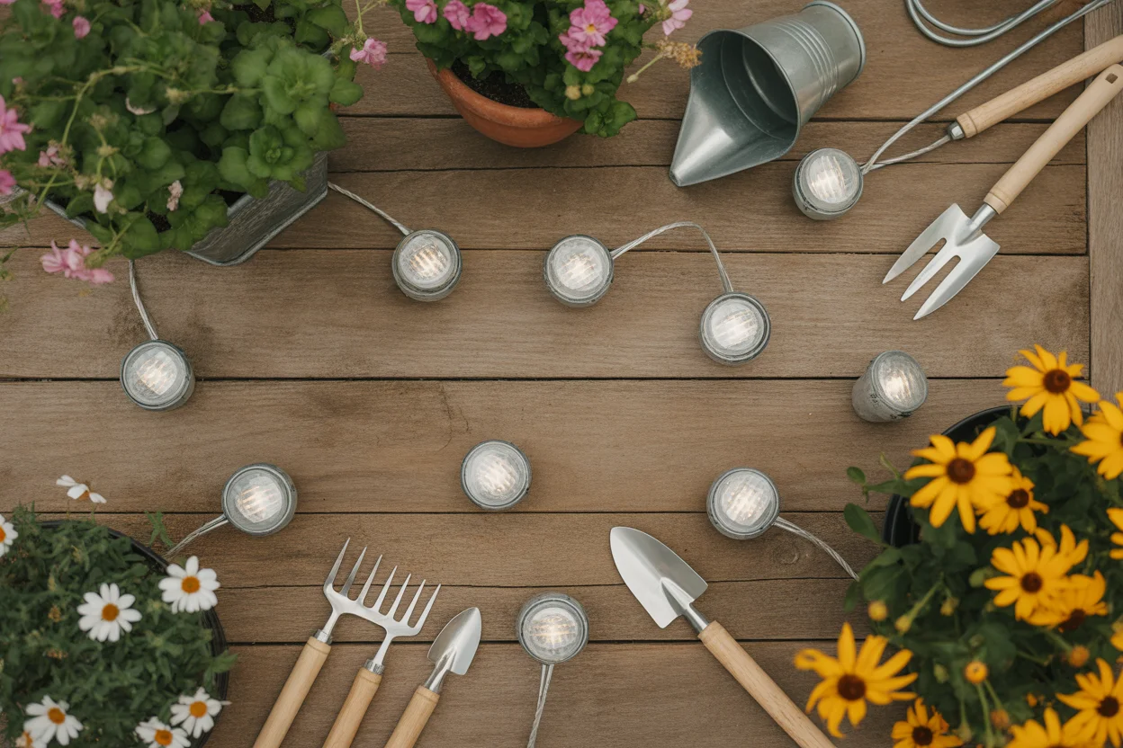 solar garden lights outdoor