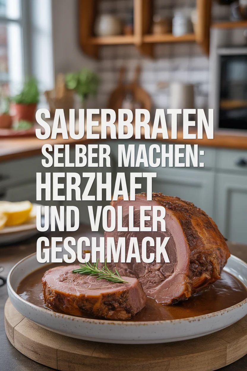 Sauerbraten selber machen: Herzhaft, zart und voller Geschmack