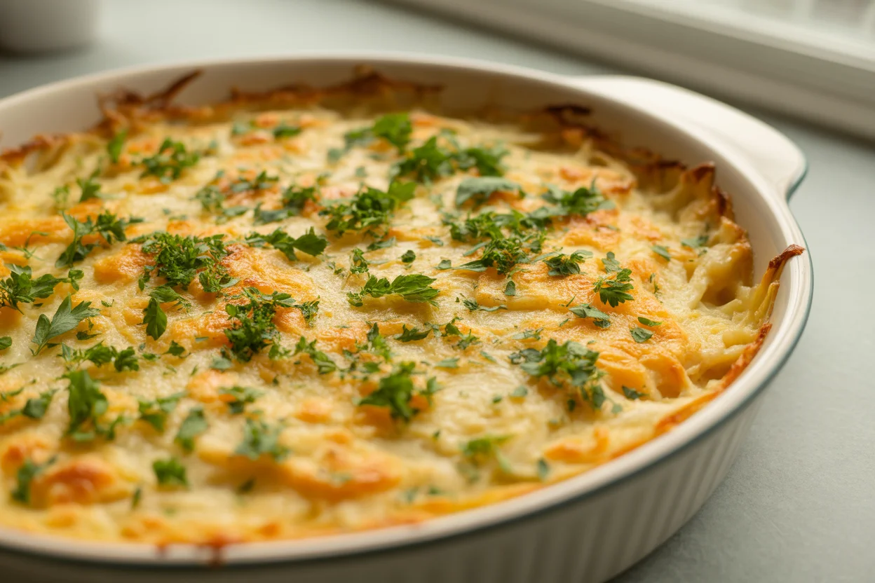 Cheesy Potato Gratin Casserole