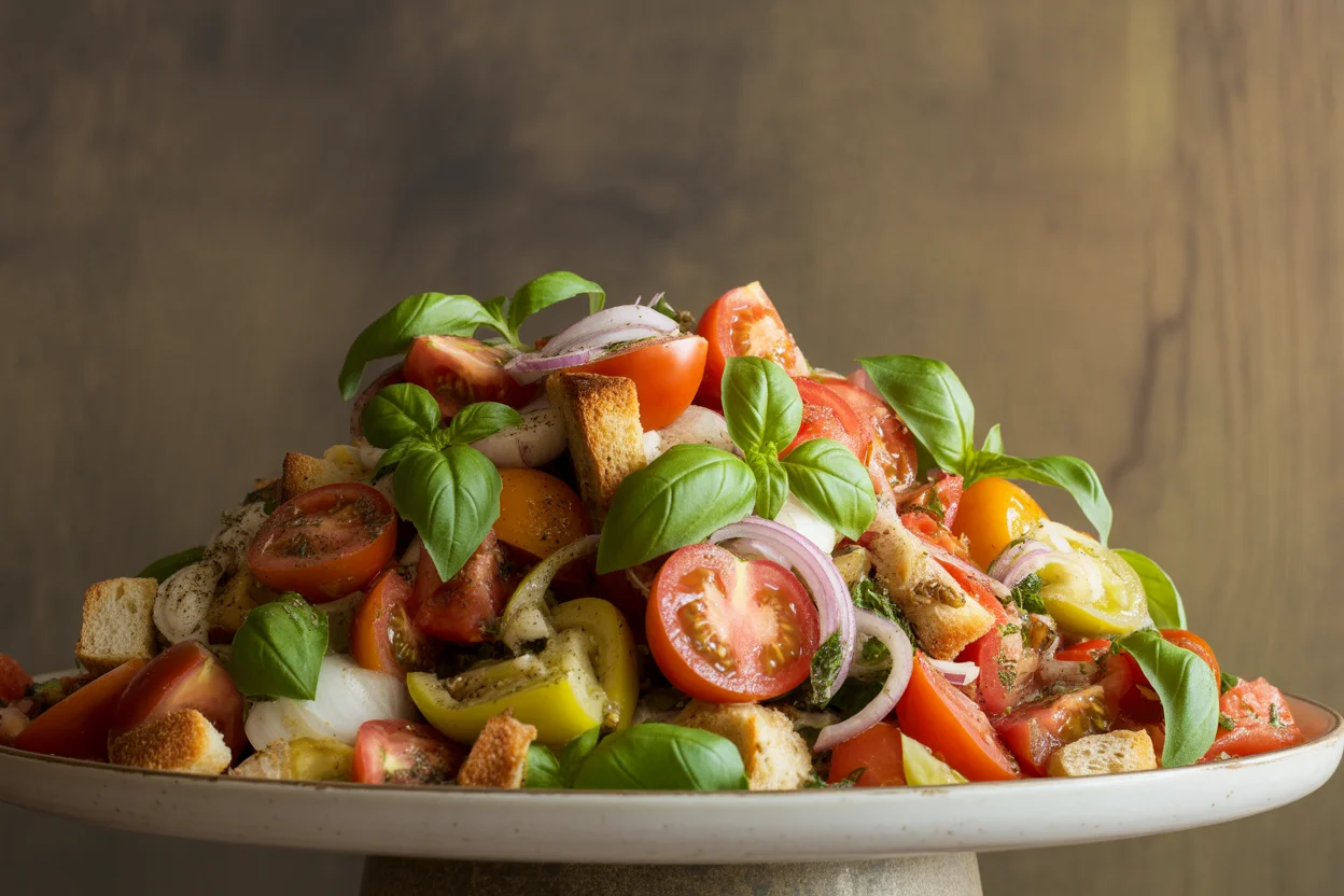 Rustic Panzanella  Salad