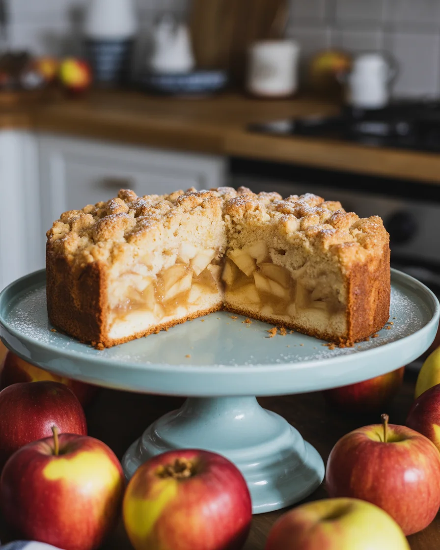 Schweizer Apfelkuchen mit Pudding – Klassisches Rezept