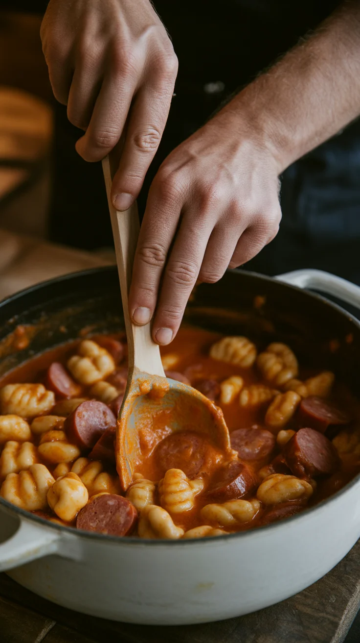 Creamy Kielbasa Broccoli Skillet – The Coziest Dinner You’ll Ever Make