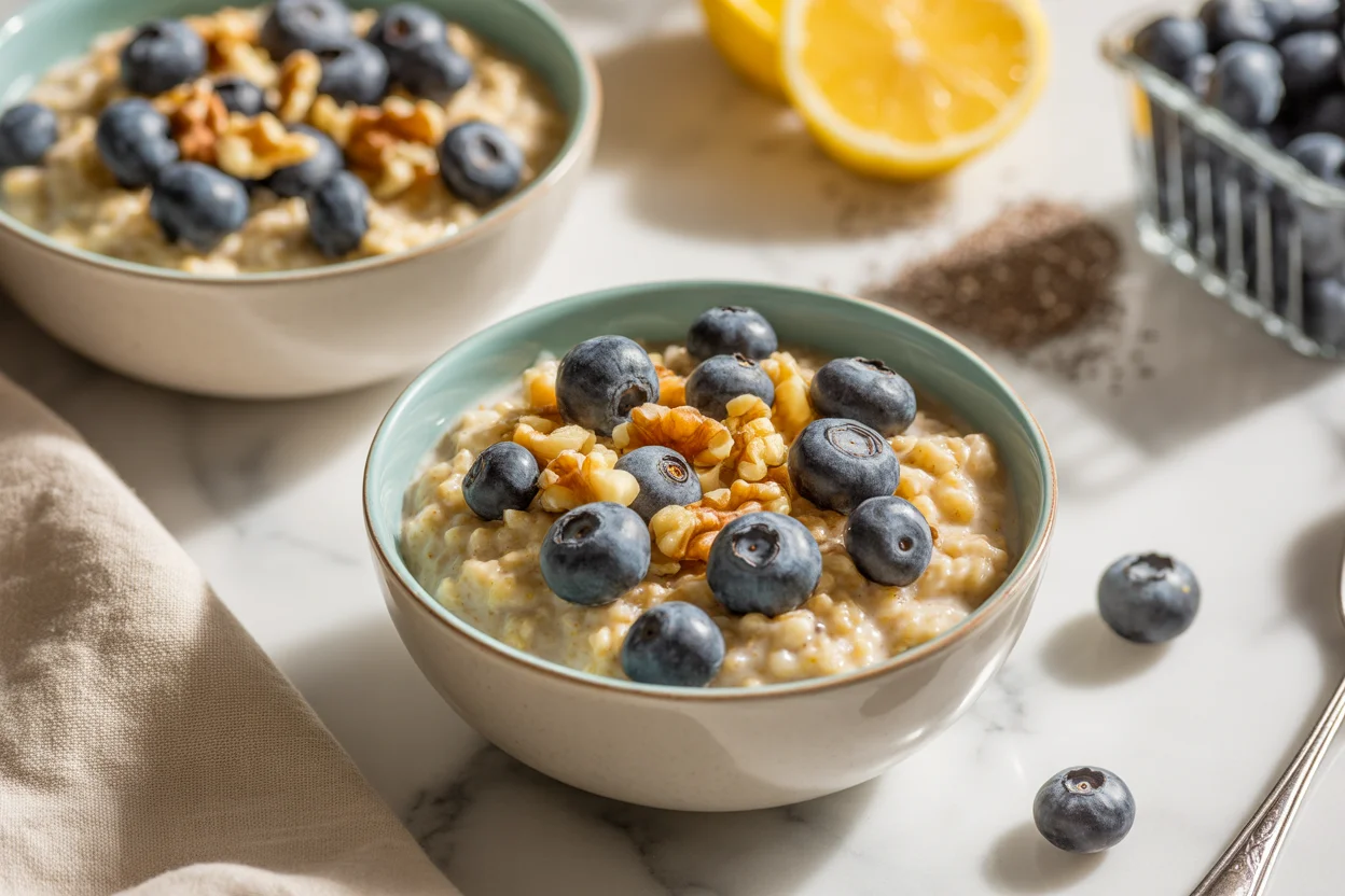 Oats with Berries and Chia
