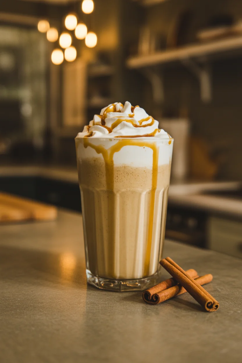 Savor Your Day with This Apple Crisp Oatmilk Frappuccino Copycat!