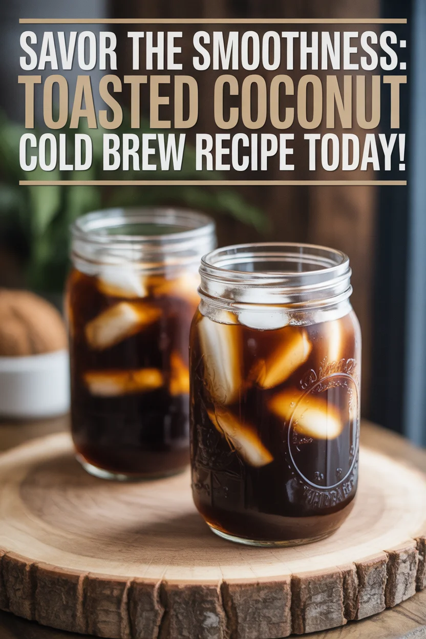 Toasted Coconut Cold Brew