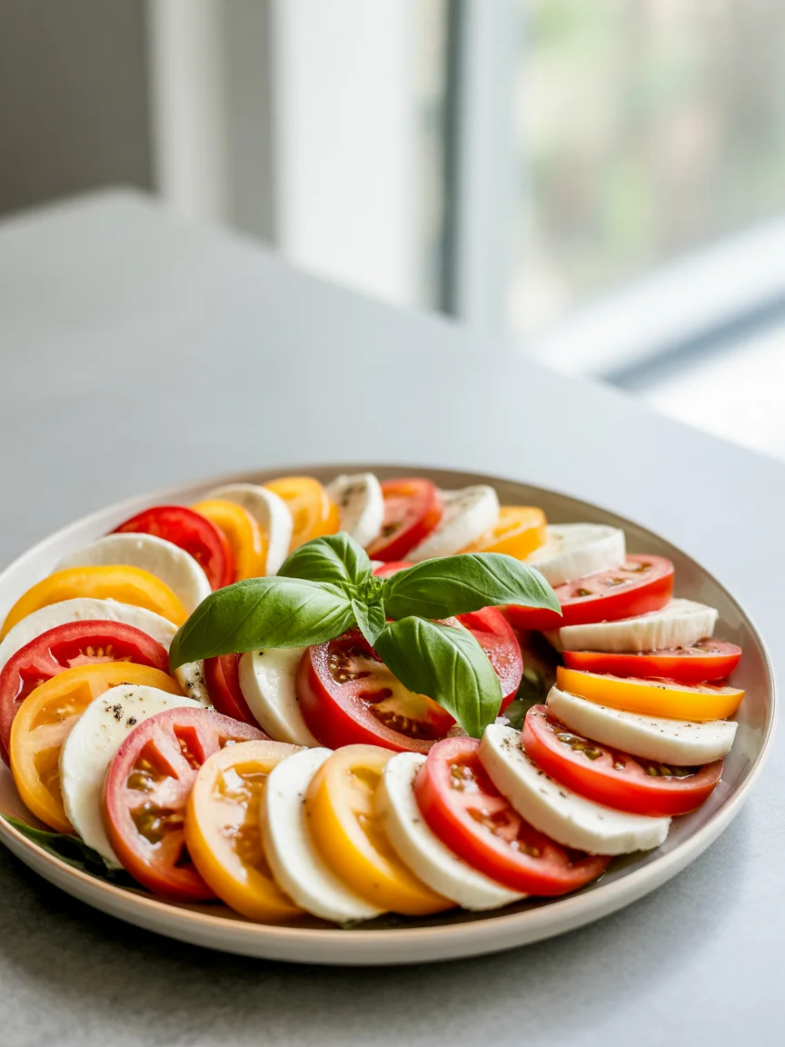 Heirloom Tomato & Mozzarella Salad