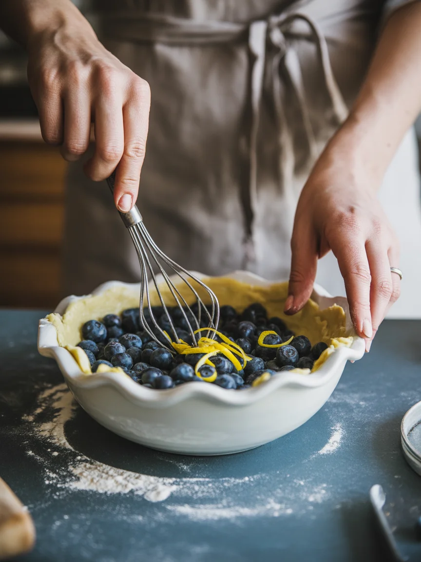 5 Irresistible Lemon‑Blueberry Streusel Pie Recipes to Try!