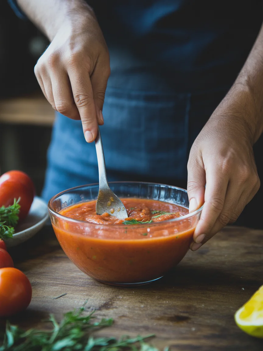 Chilled Tomato Gazpacho