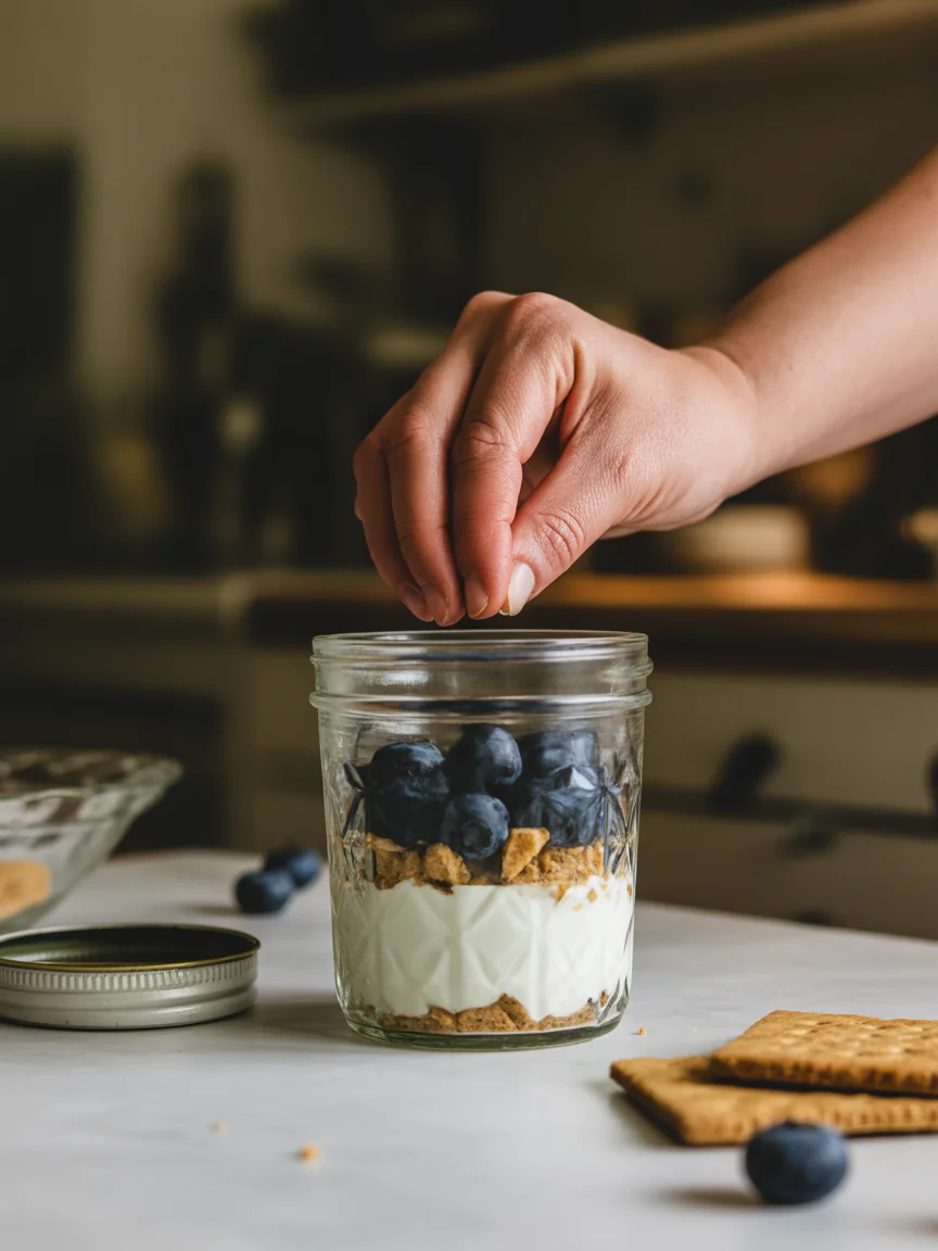 No‑Bake Berry Yogurt Parfaits