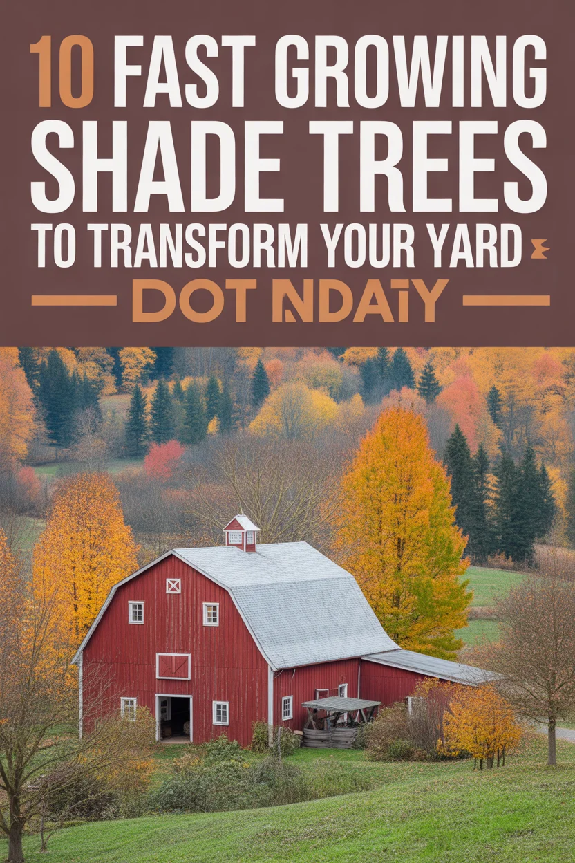 10 Fast Growing Shade Trees to Transform Your Yard Today