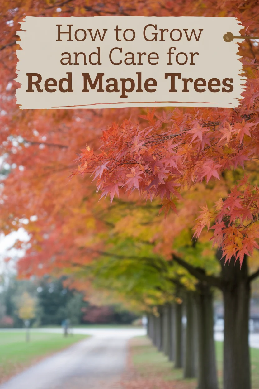 How to Grow and Care for Red Maple Trees