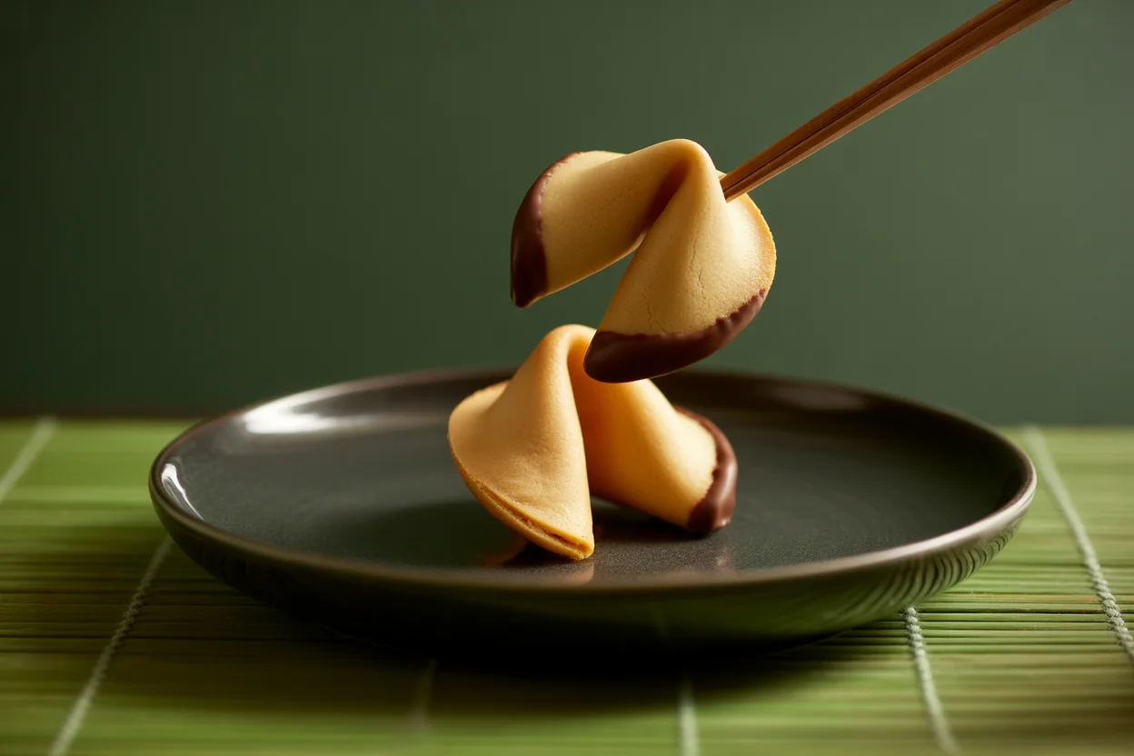 5 Delightful Chocolate-Dipped Fortune Cookies to Try Today