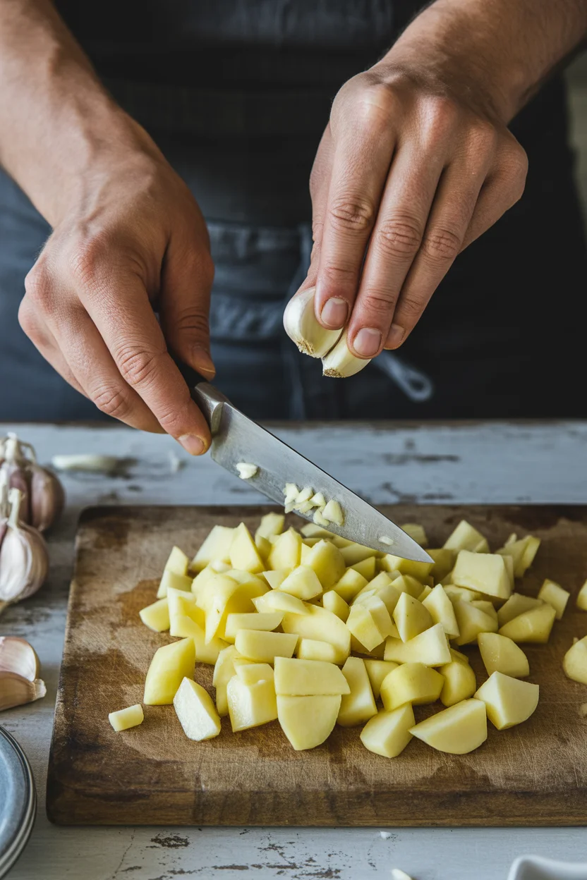 Easy Garlic Parmesan Chicken and Potatoes for a Cozy Dinner