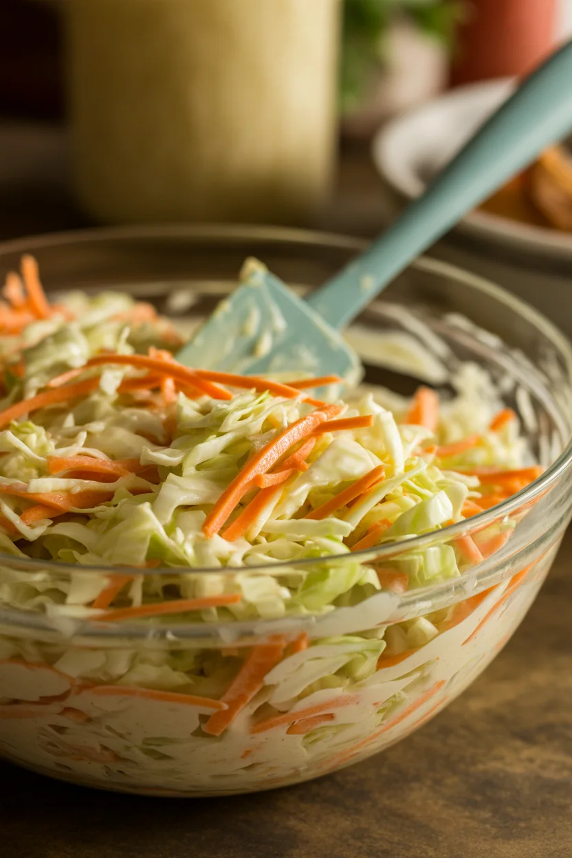Simple and Delicious Creamy Coleslaw to Brighten Your Table