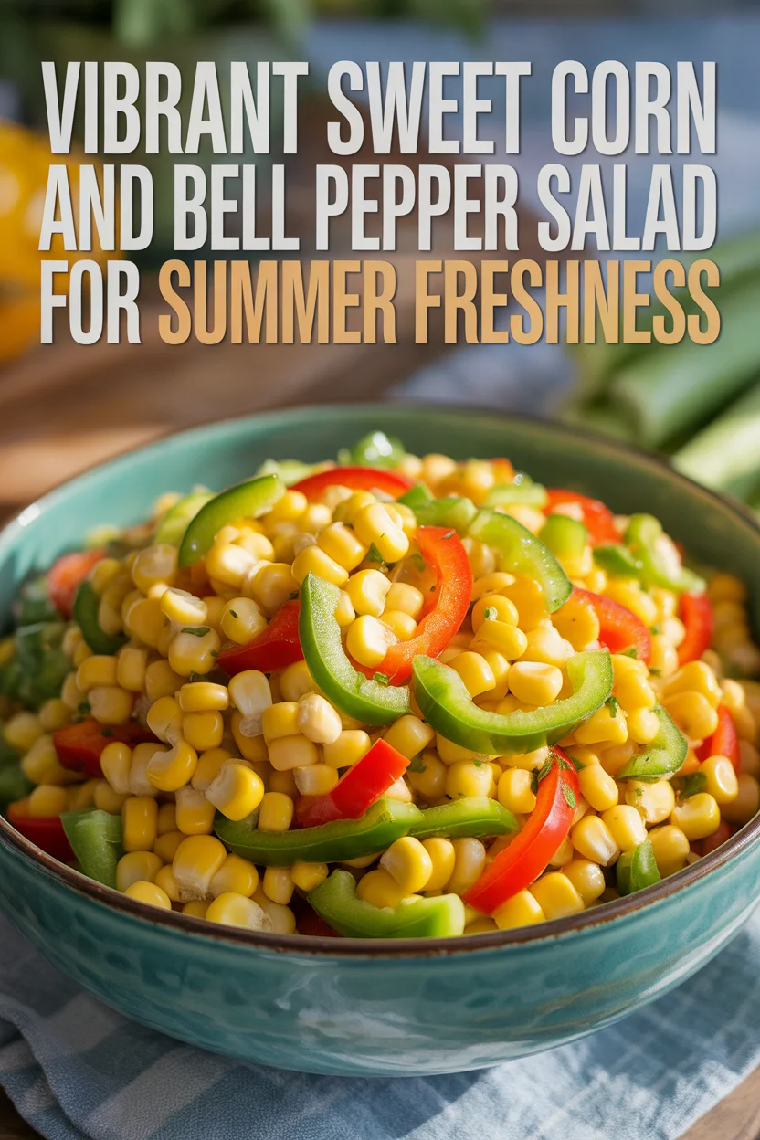 Sweet Corn and Bell Pepper Salad