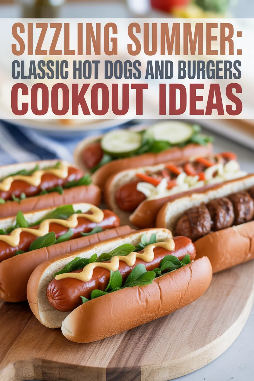 Classic Hot Dogs and Burgers
