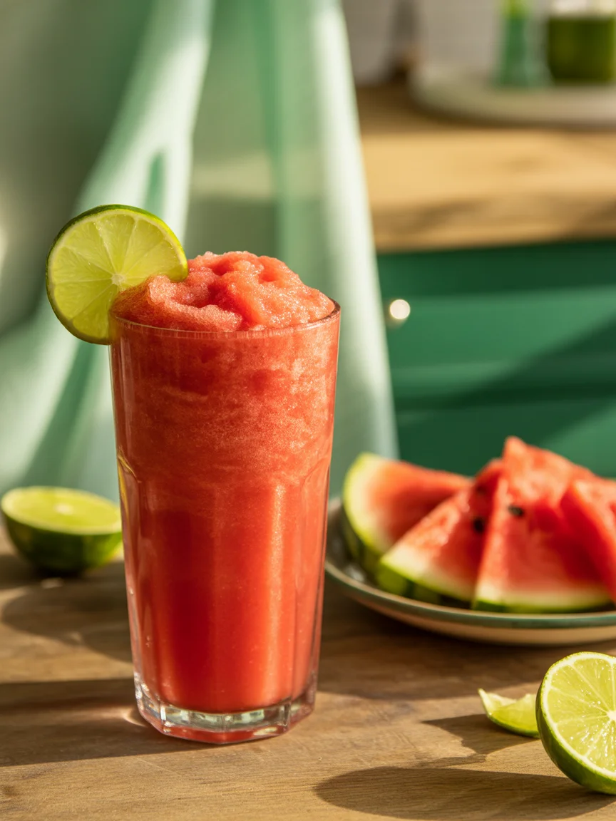 watermelon slushie recipe