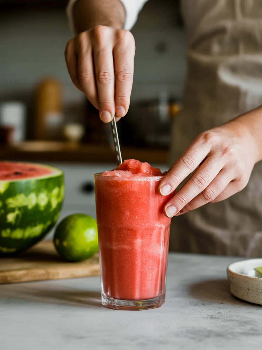 5-Ingredient Watermelon Slushie Recipe You’ll Love!
