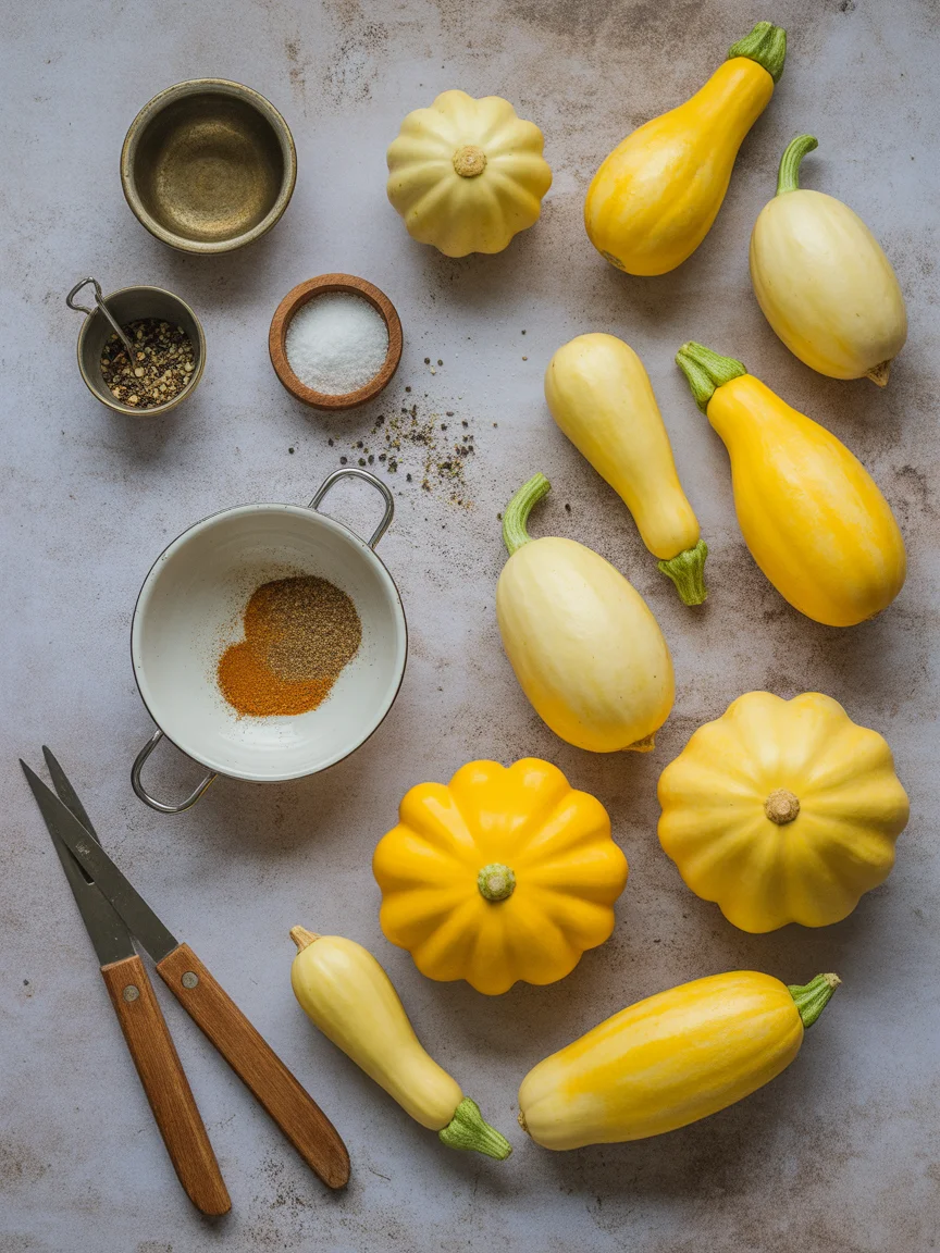patty pan squash recipe