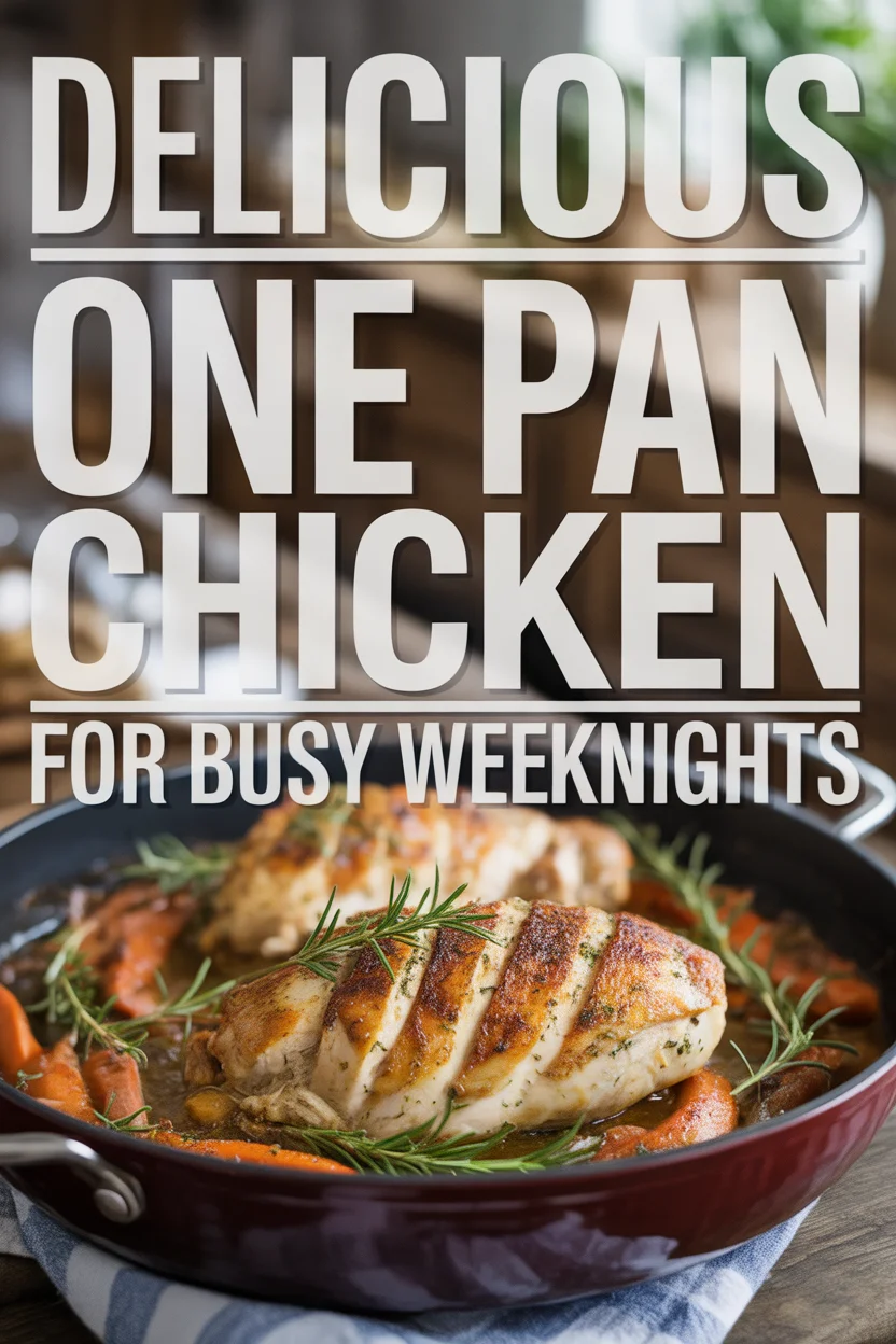 one pan chicken recipes