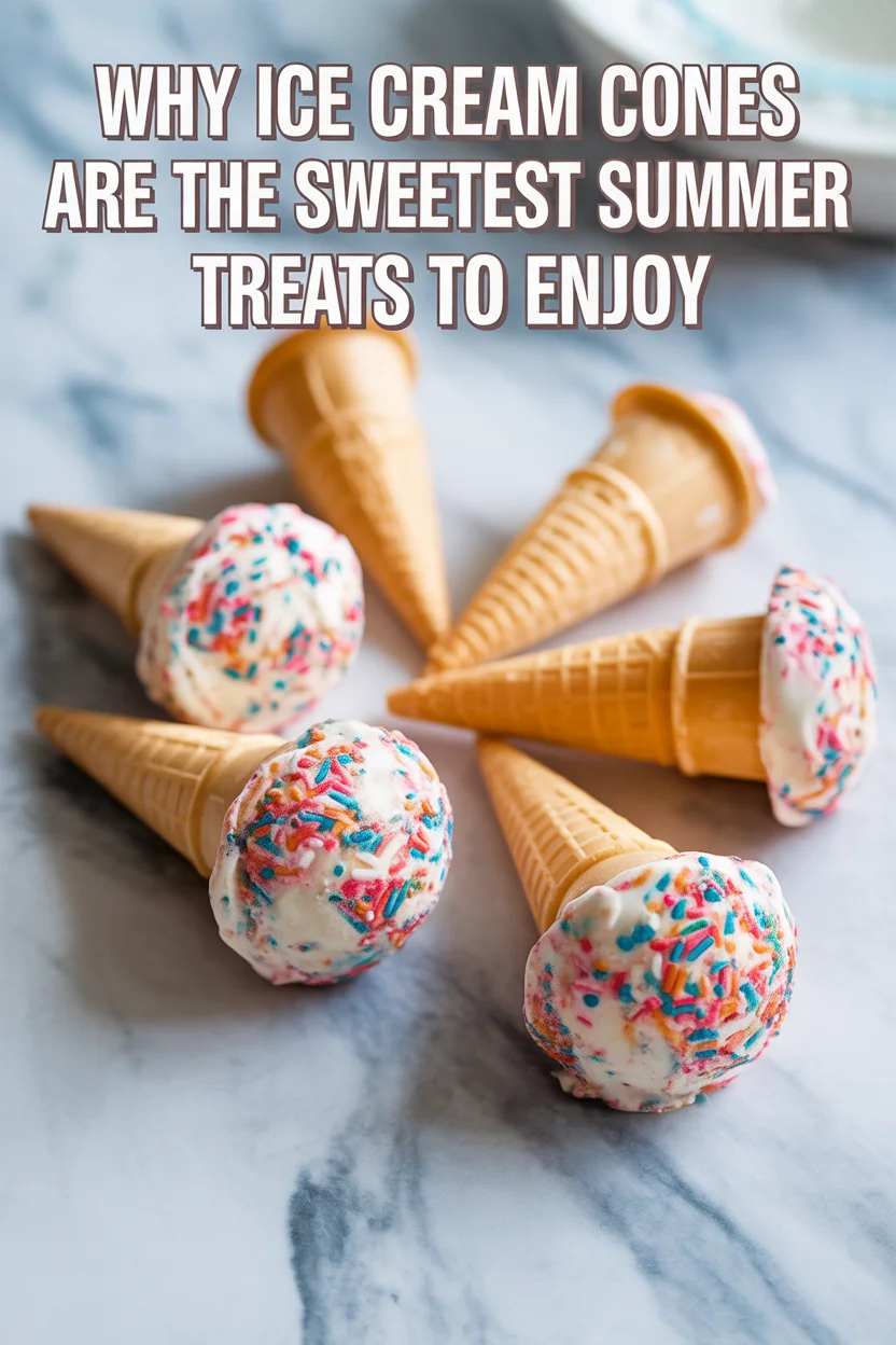 ice cream cones