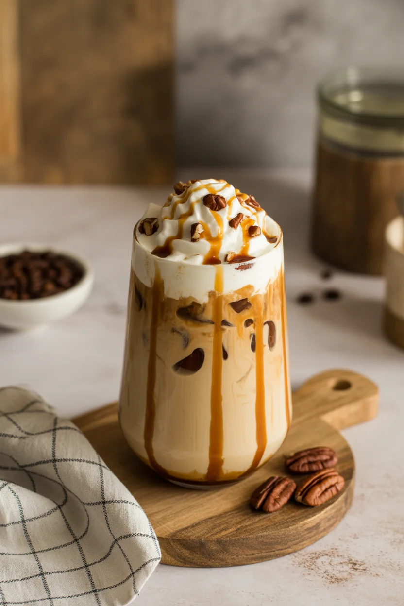 Butterscotch Pecan Iced Macchiato: A Sweet Treat Worth Sipping
