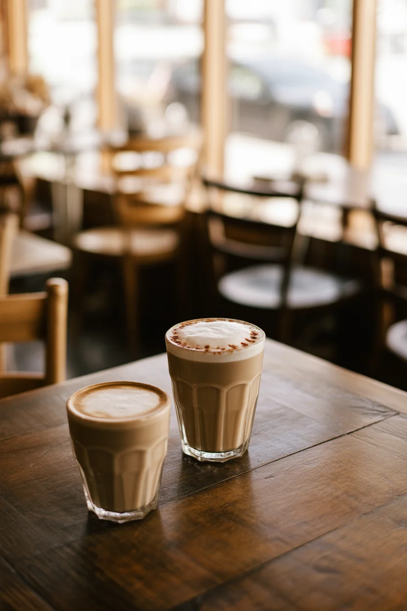 Warm Up with a Spiced Hazelnut Oatmilk Cappuccino at Home!