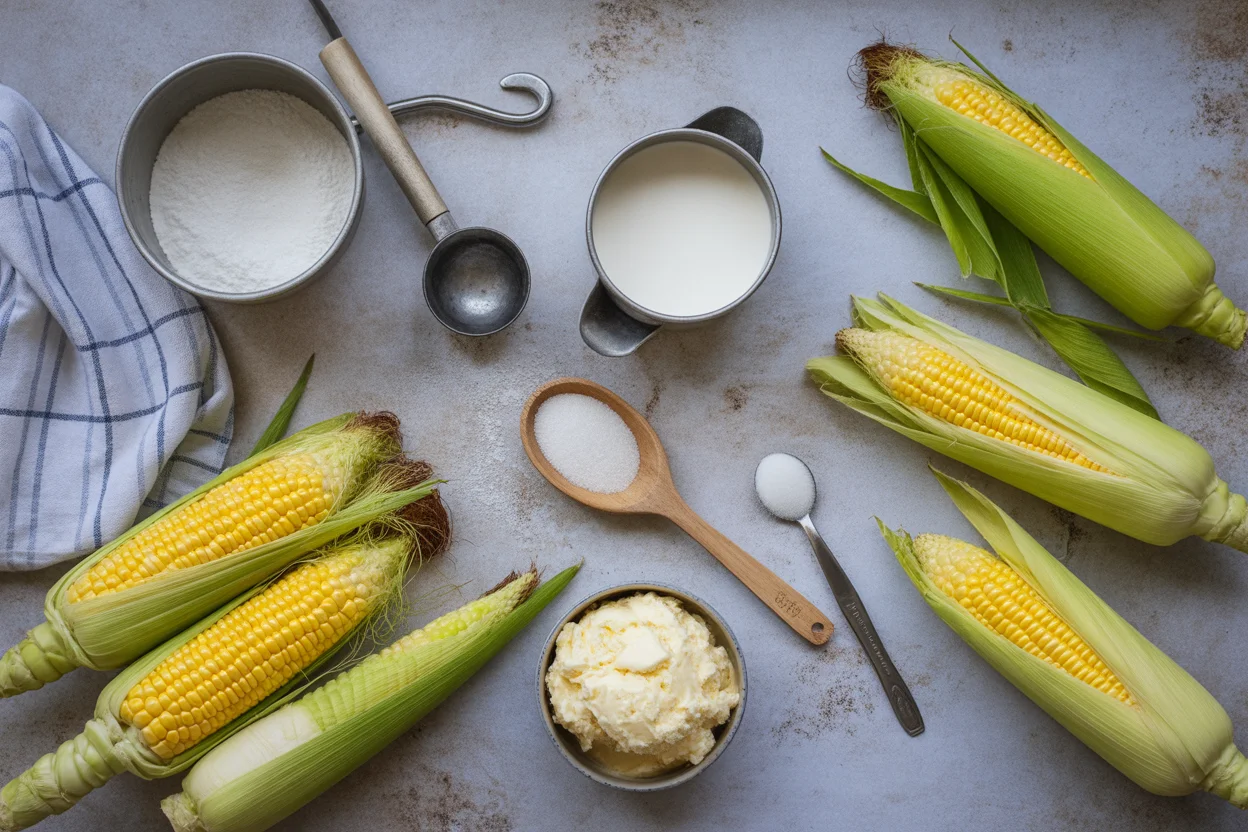 No‑churn corn ice cream