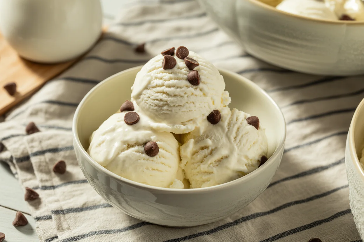 Cottage cheese ice cream