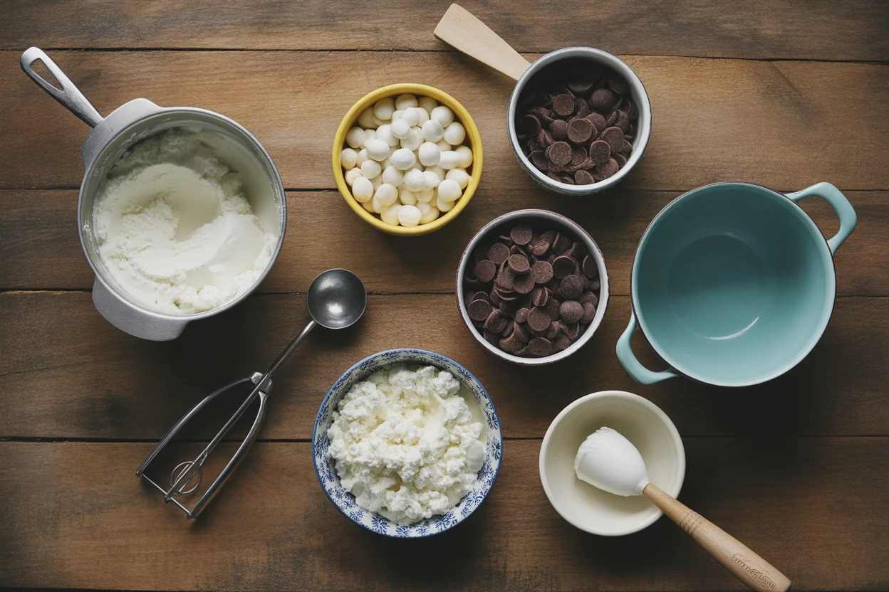 Cottage cheese ice cream