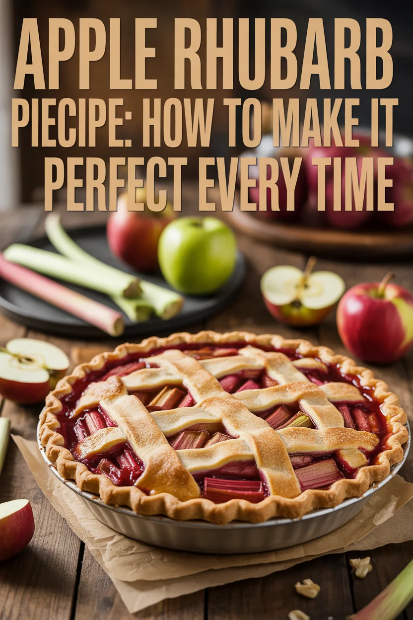 Apple Rhubarb Pie