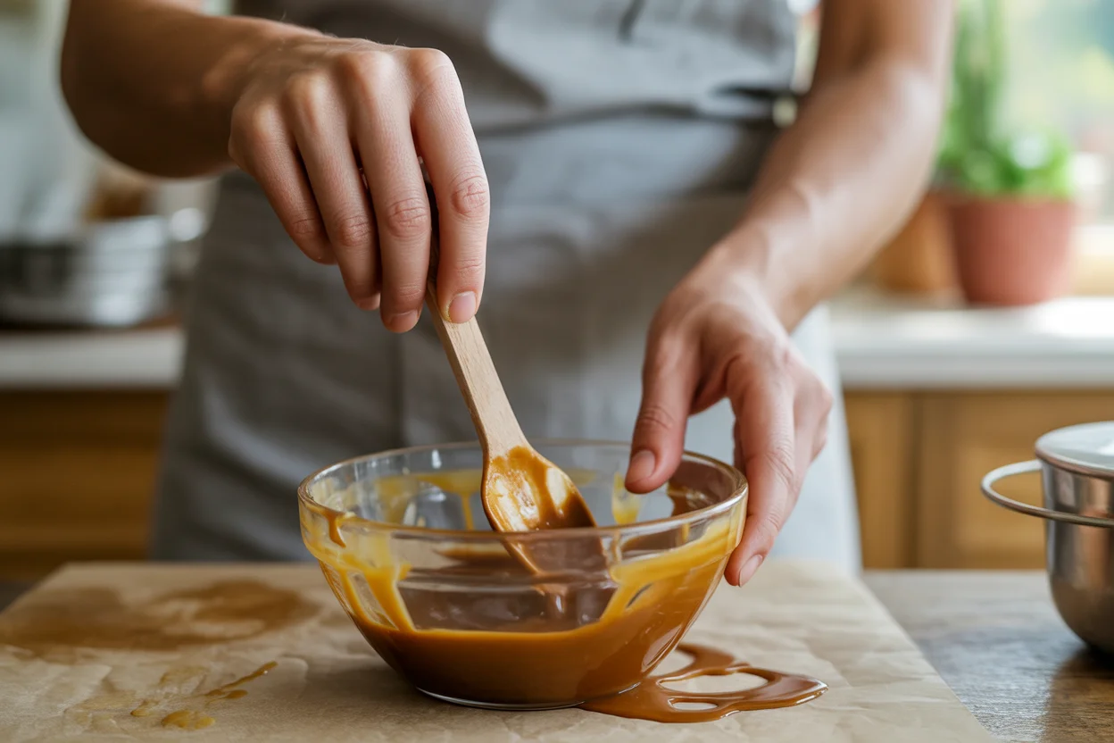 Salted caramel sea salt ice cream