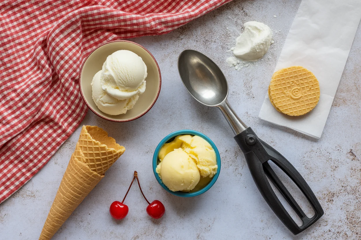 Potato ice cream