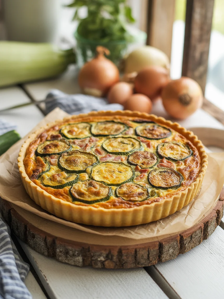 Quiche de calabacín