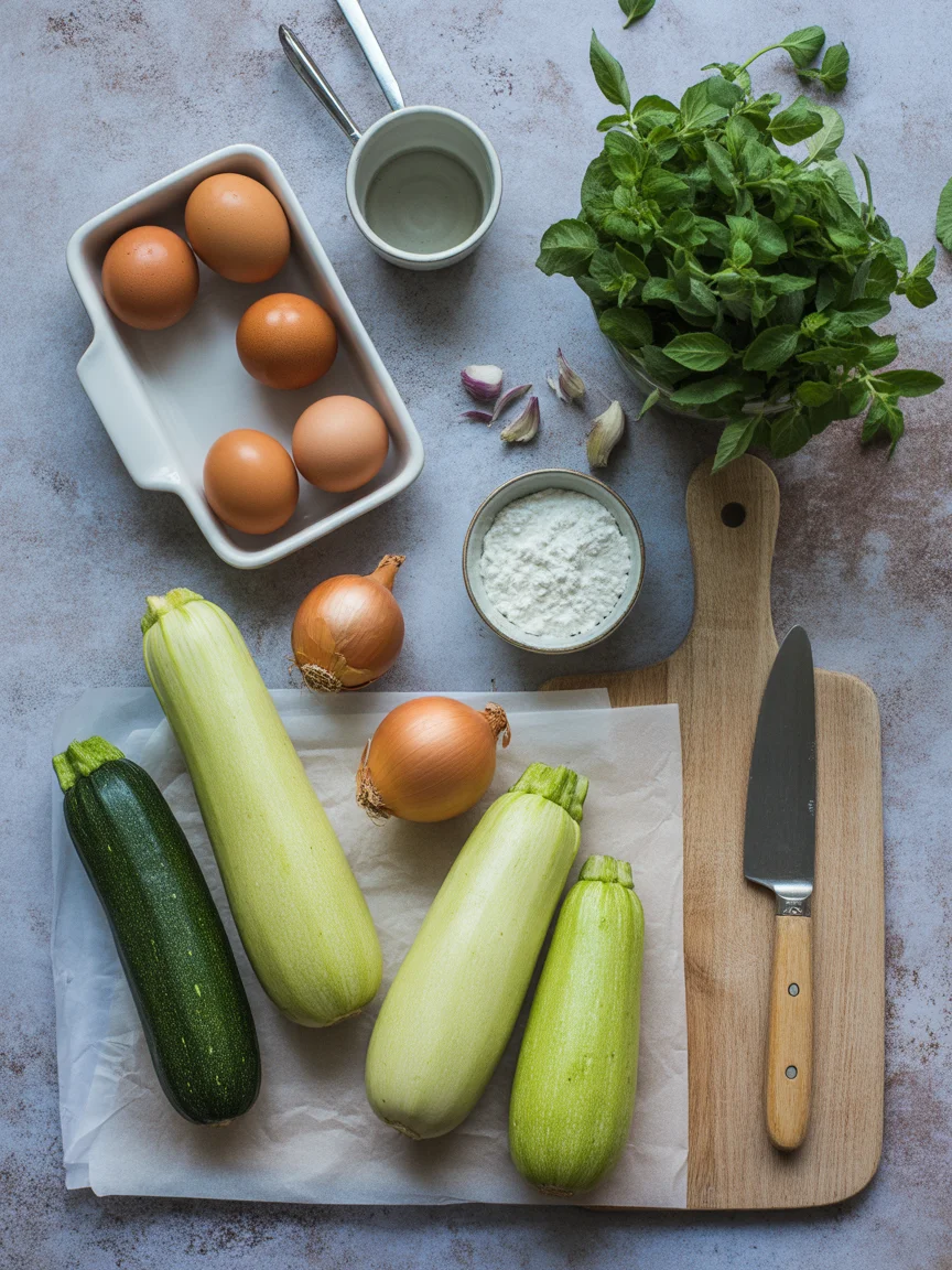 Quiche de calabacín y queso