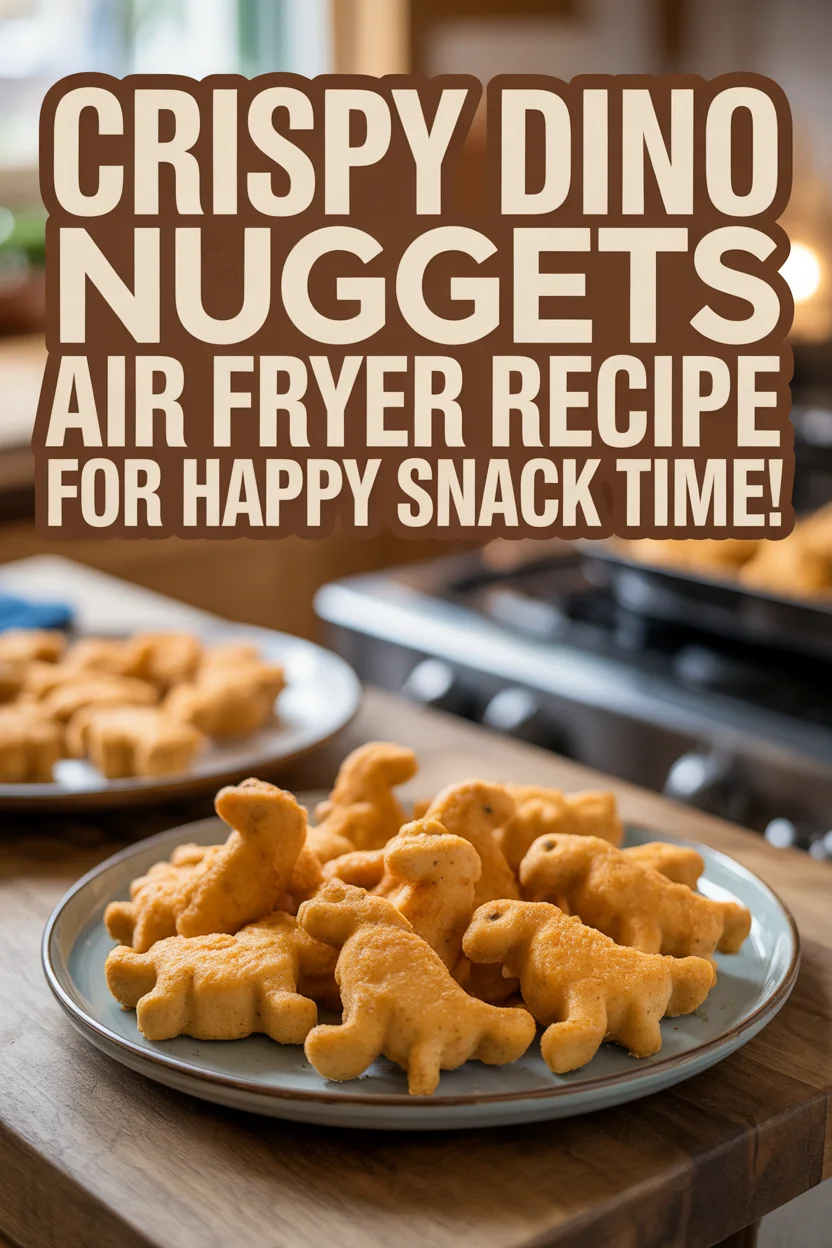 Crispy Dino Nuggets Air Fryer Recipe for Happy Snack Time!