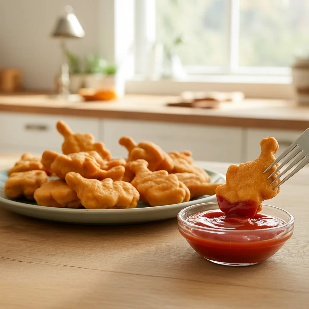 Crispy Dino Nuggets Air Fryer Recipe for Happy Snack Time!