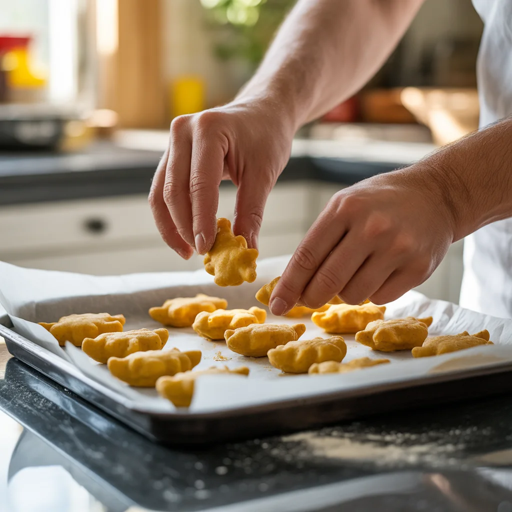Crispy Dino Nuggets Air Fryer Recipe for Happy Snack Time!