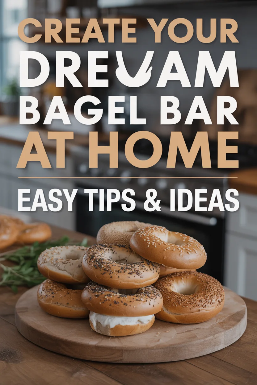 Create Your Dream Bagel Bar at Home: Easy Tips & Ideas