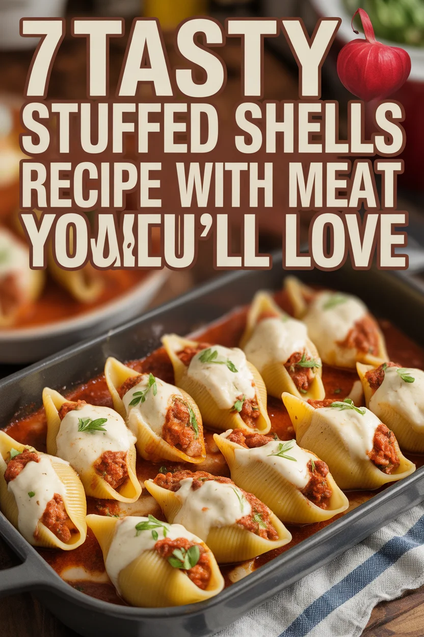 7 Tasty Stuffed Shells Recipe with Meat You’ll Love 5 7 Tasty Stuffed Shells Recipe with Meat You’ll Love