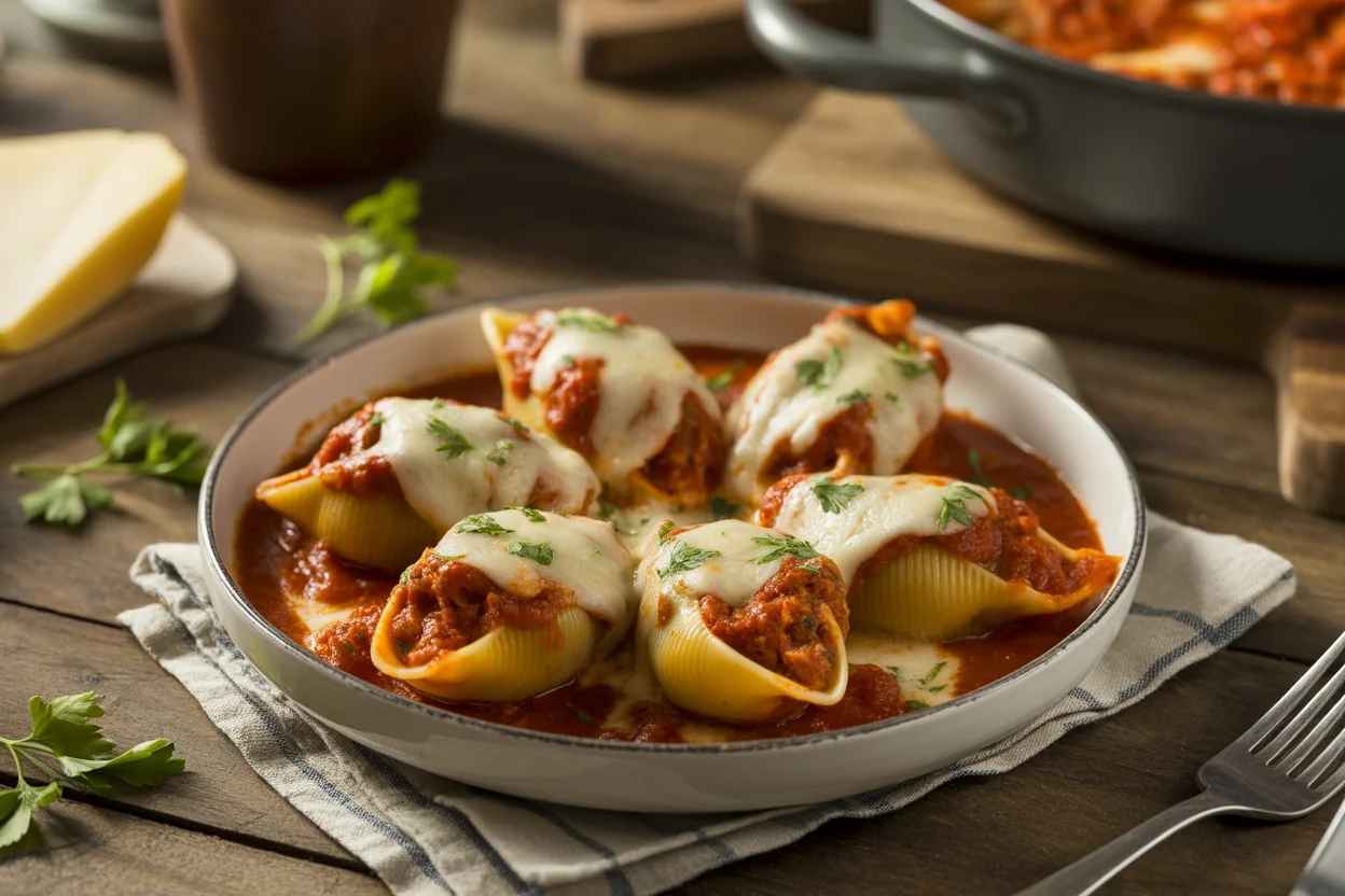 7 Tasty Stuffed Shells Recipe with Meat You’ll Love 2 stuffed shells recipe with meat