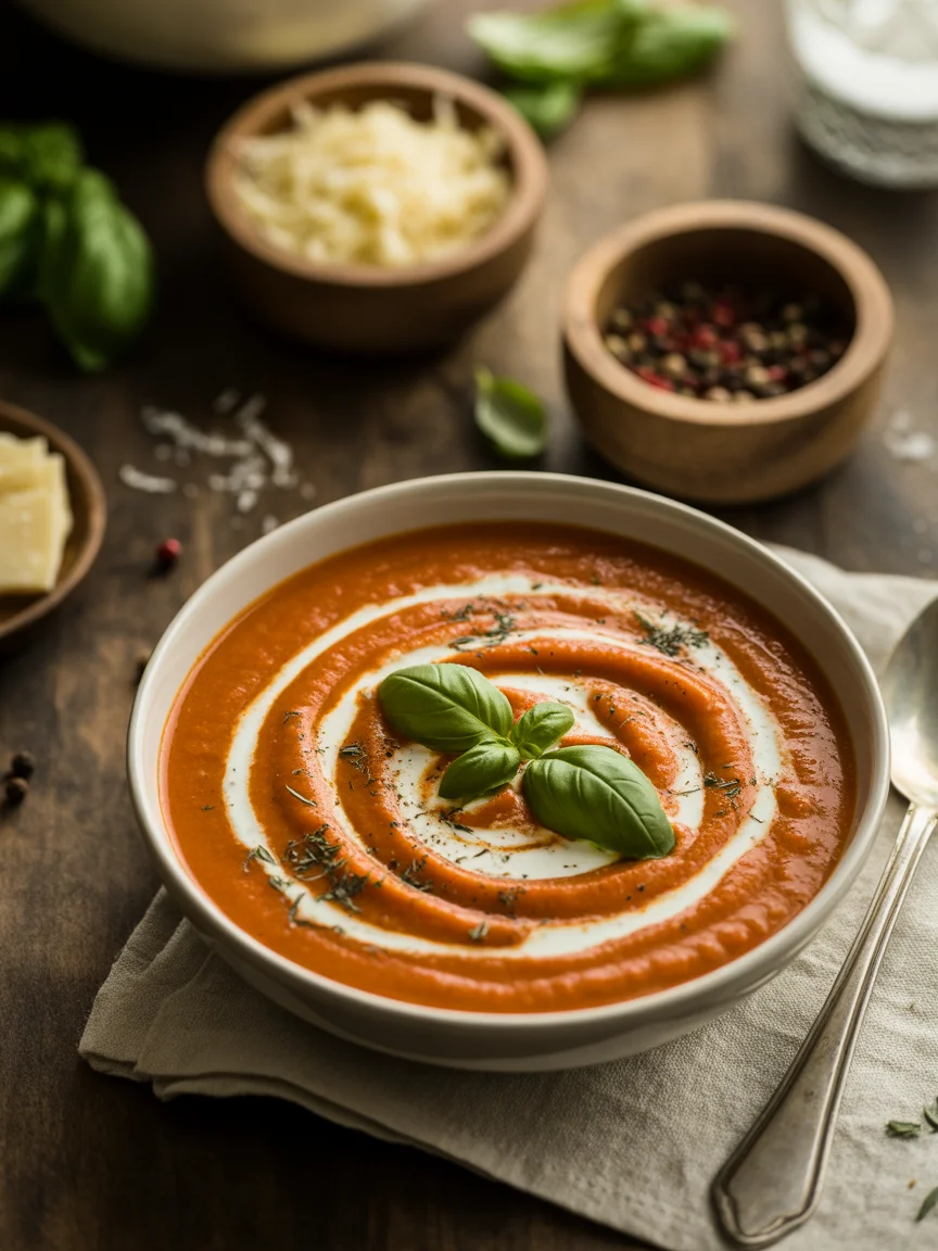 Creamy Keto Tomato Soup That's Ready in Just 20 Minutes!