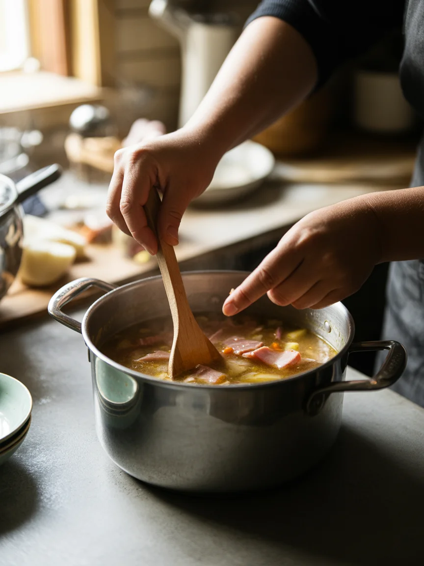 Savory Keto Ham Soup with Veggies – A Cozy Delight