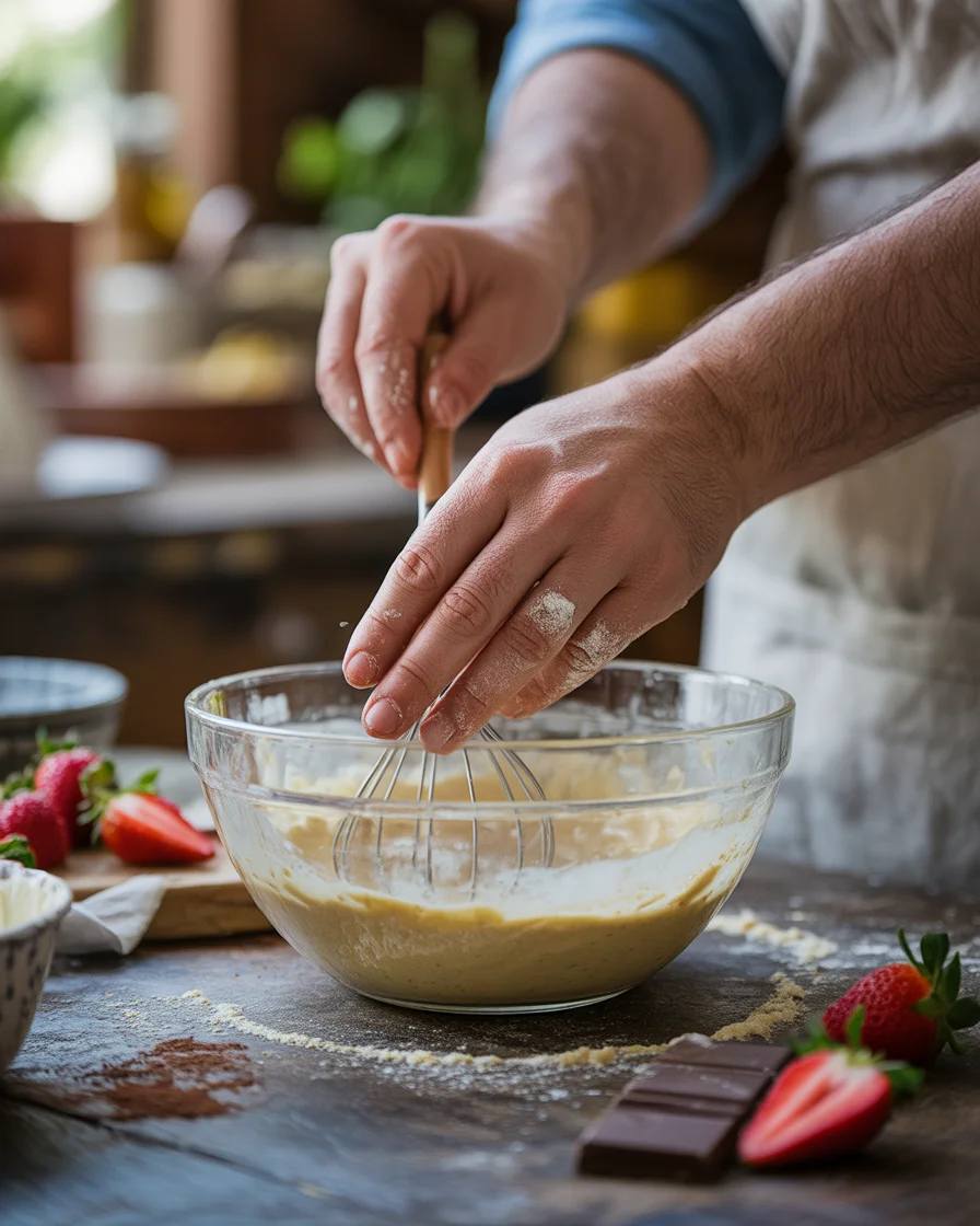 strawberry earthquake cake