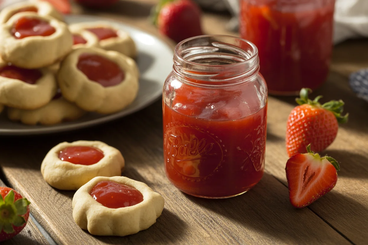 jam thumbprint cookie recipe
