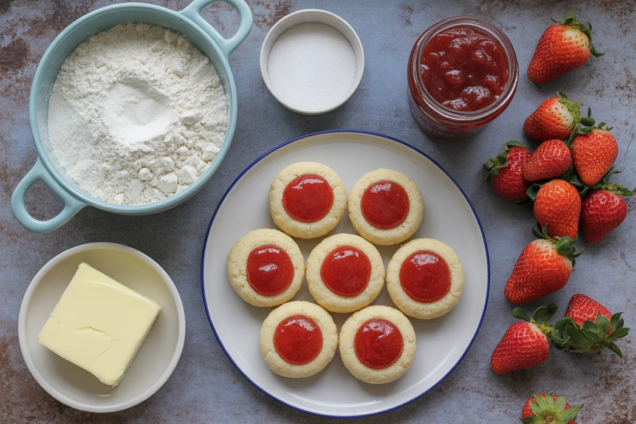 jam thumbprint cookie recipe