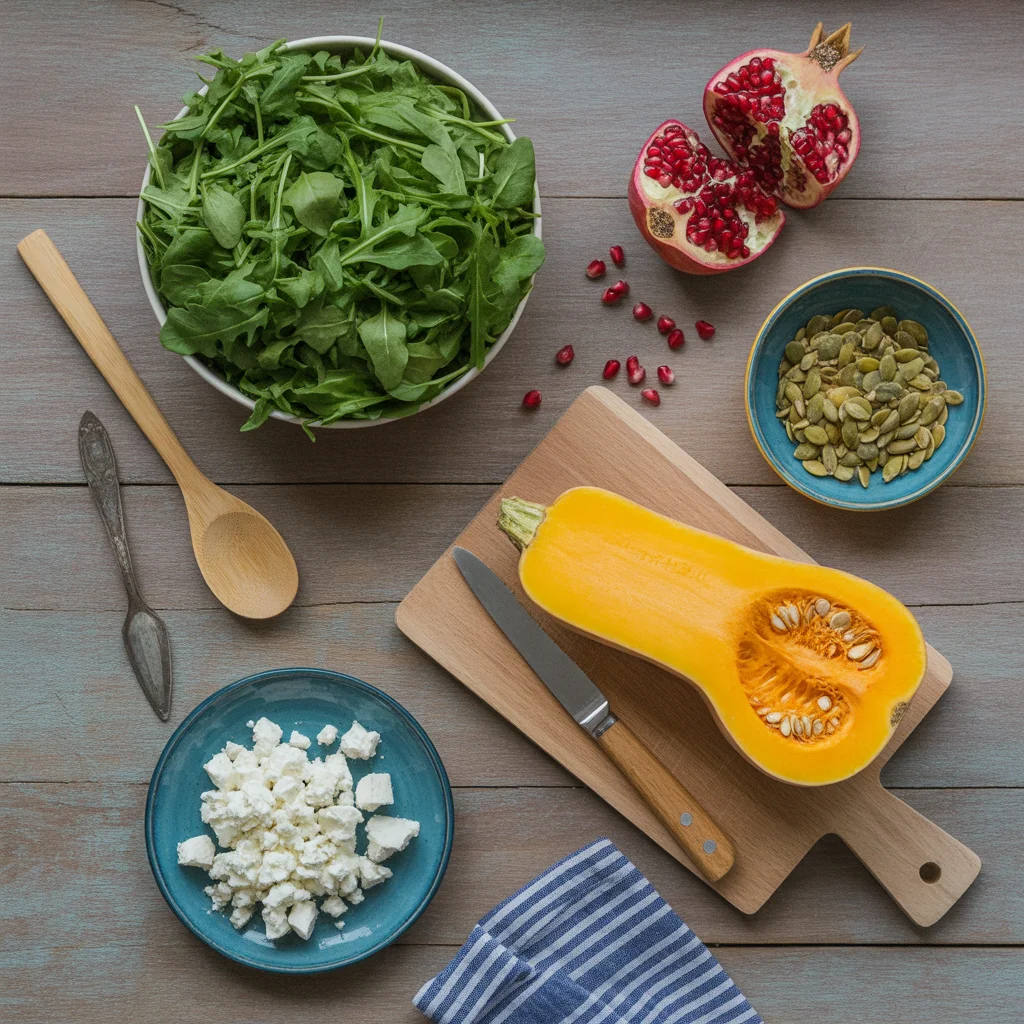 Butternut squash salad