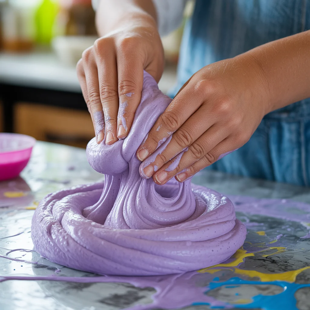Fluffy slime