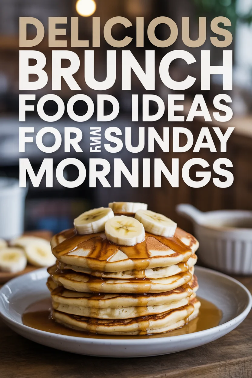 Delicious Brunch Food Ideas for Lazy Sunday Mornings