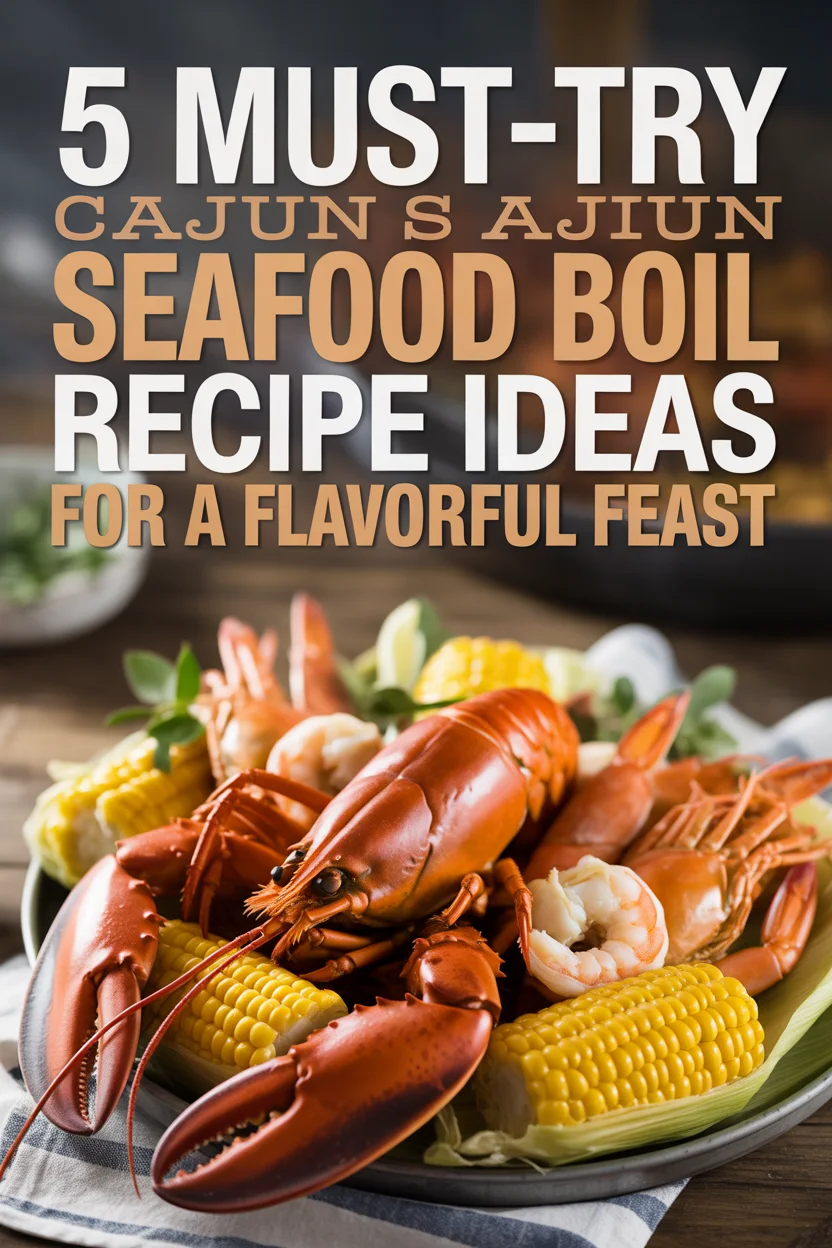 5 Must-Try Cajun Seafood Boil Recipe Ideas for a Flavorful Feast